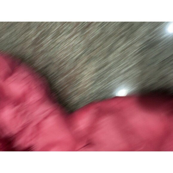 Uniqlo Ultra Light Down Jacket Teen  Size 5/S Pink Hooded Puffer Packable - Picture 8 of 10